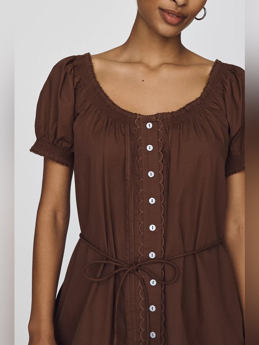Damson Madder Jane Mini Dress - Picture 2 of 8